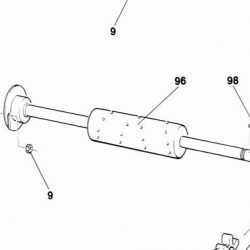 Treibwelle zum Radantrieb für RW 550 Drester Teile-Nr.: R 9510